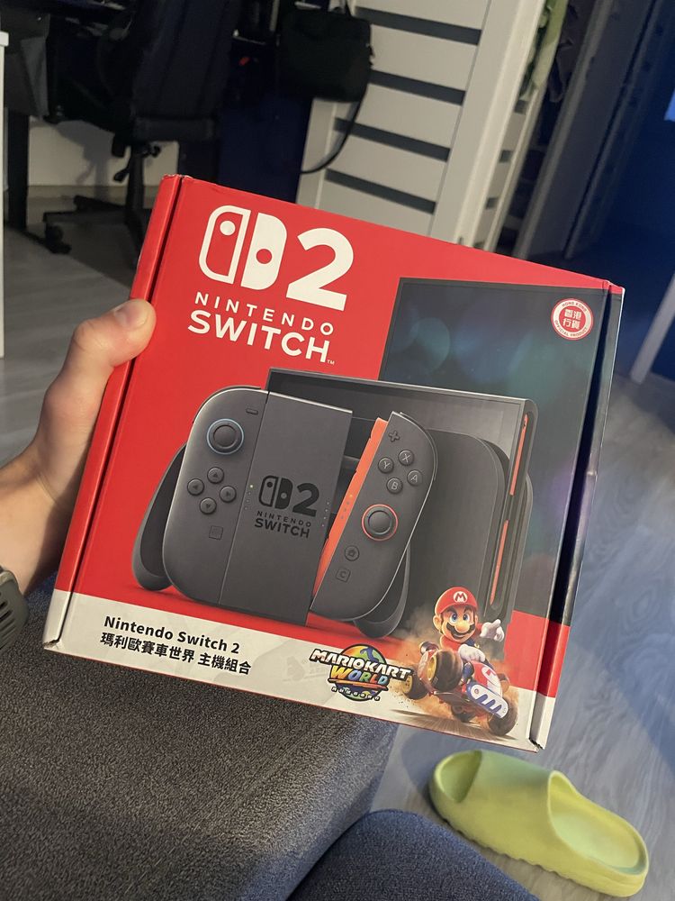 Nintendo Switch 2 + Mario Kart – NOWA – Bez gwarancji