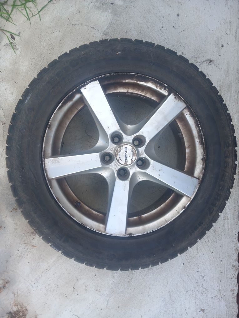 Koła felgi + opony zimowe CONTINENTAL R17 235/ 55