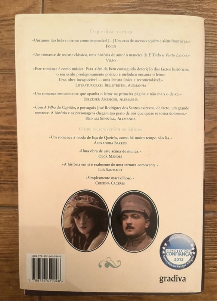 Livro A filha do capitao