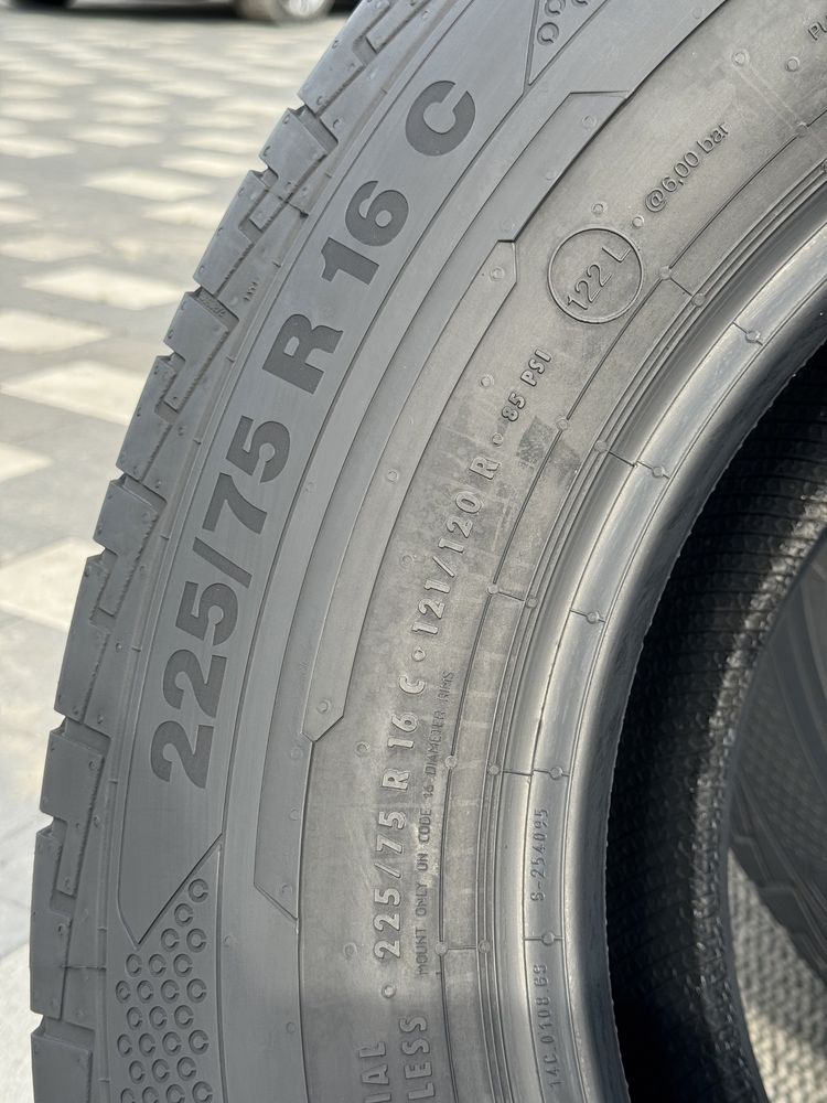 NEW 10мм 225/75R16C 121 Continental Літні Вантажні шини з Німеччини