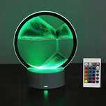 Lampa stołowa  PAINTING SANDSCAPE Klepsydra ruchomy piasek 3d USMEI