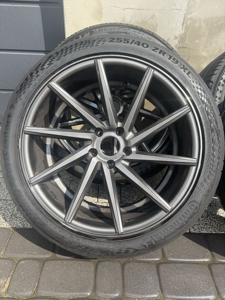 Kola Vossen CVT opony Continental SportContact 7 255/40 r19