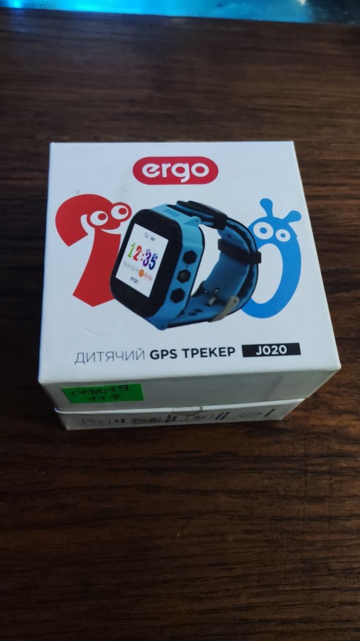 Детские смарт-часы Ergo GPS Tracker Color J020 Blue