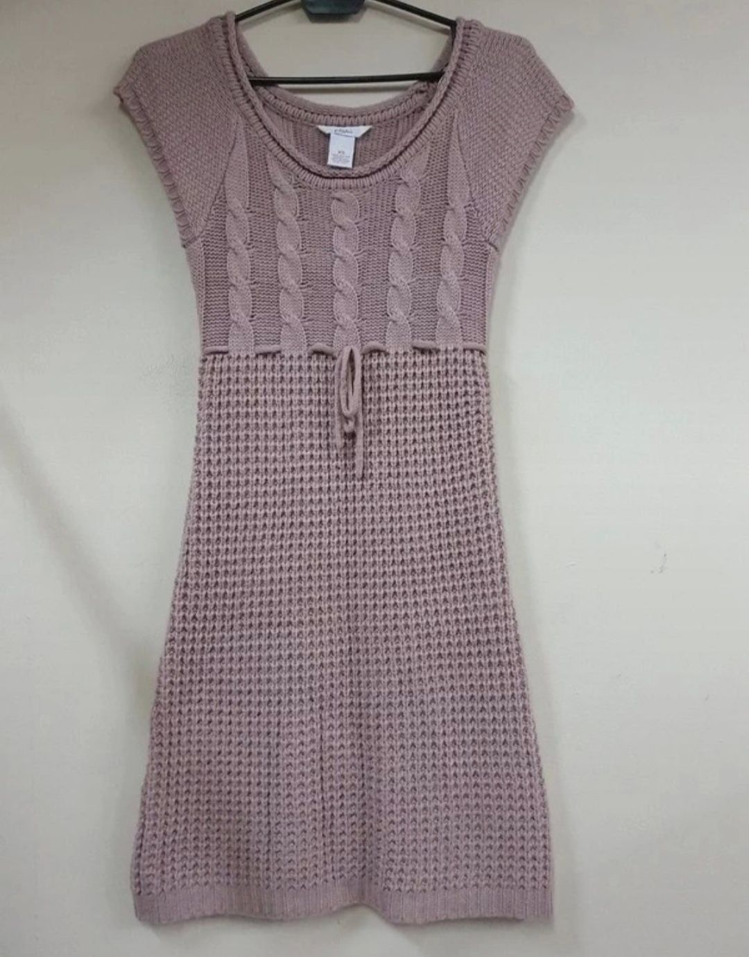 Candie's sukienka dzianinowa warkocz r 34