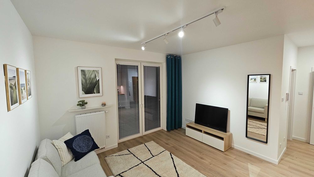 Nowe, umeblowane 2-pokojowe mieszkanie