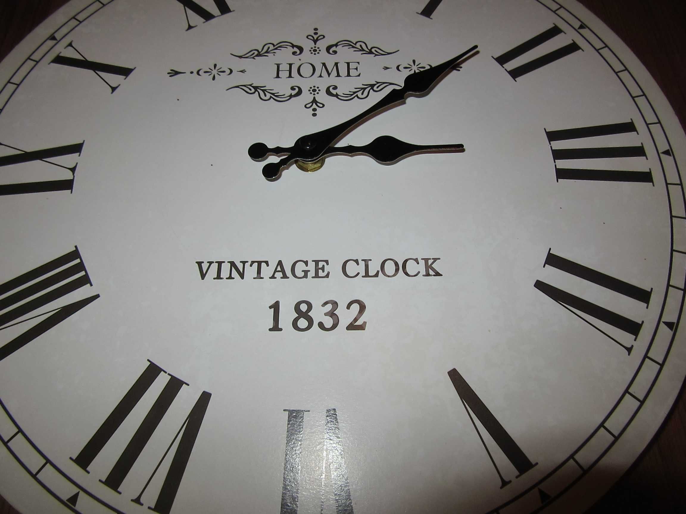 ZEGAR ŚCIENNY Vintage Clock Home do zawieszeni bateria AngielskiKlimat