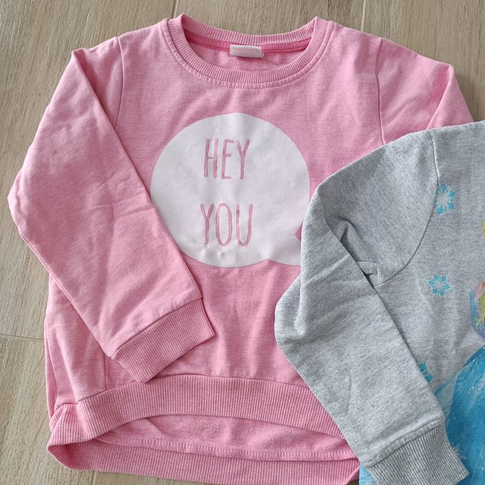 2 bluzy dla dziewczynki