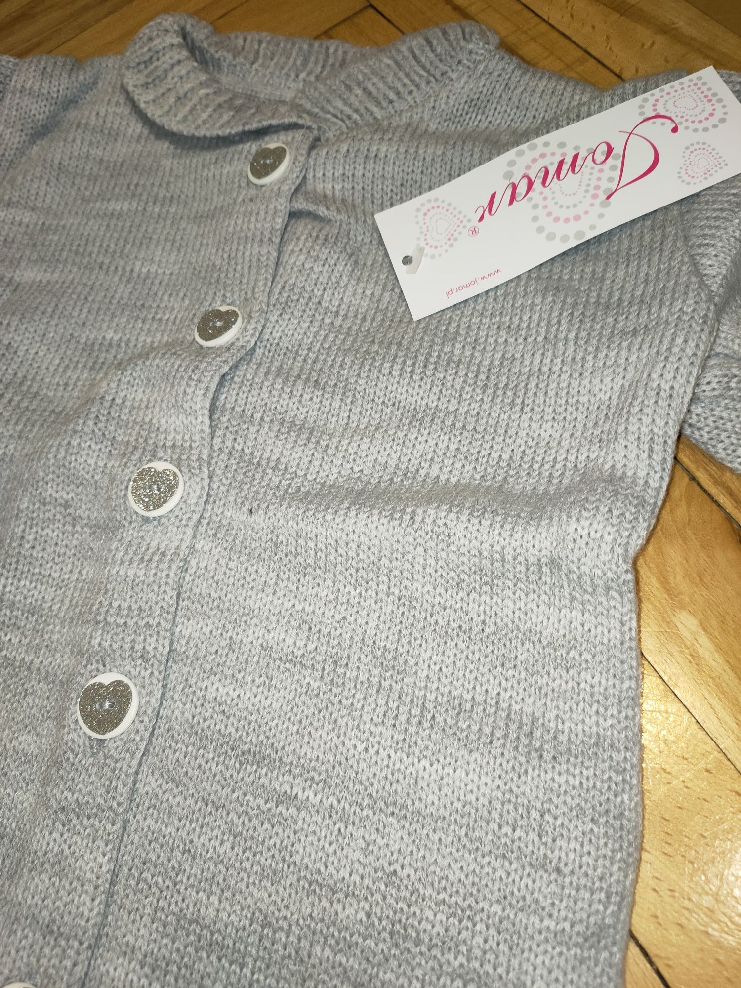 Sweter szary 104