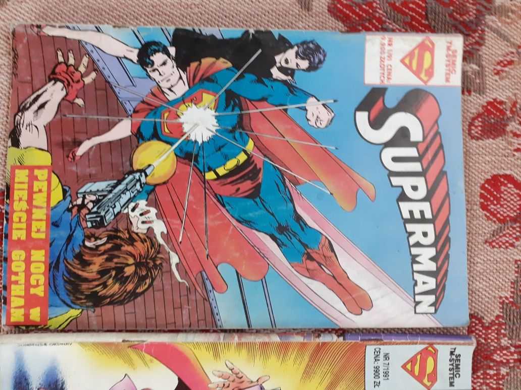 Komiksy 2 sztuki superman