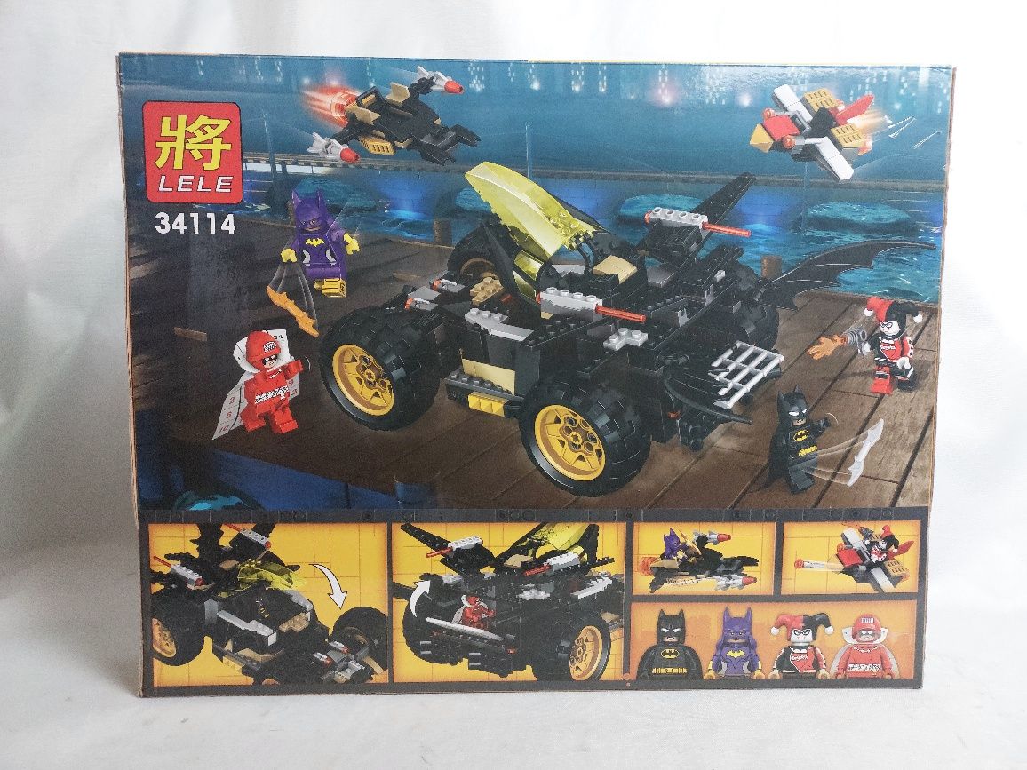 Klocki Nowe Batman 513 klocków jak lego zabawka figurki