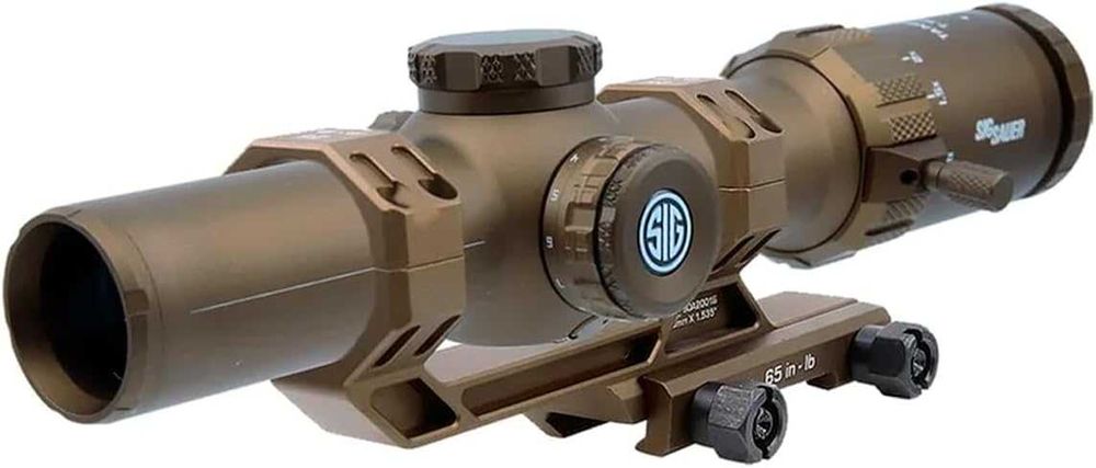 SIG SAUER Tango-MSR LPVO 1-10X28mm 34mm Tube F2/SFP MSR BDC-10 Reticle