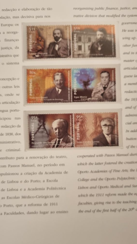Livro CTT Portugal em selos 1999