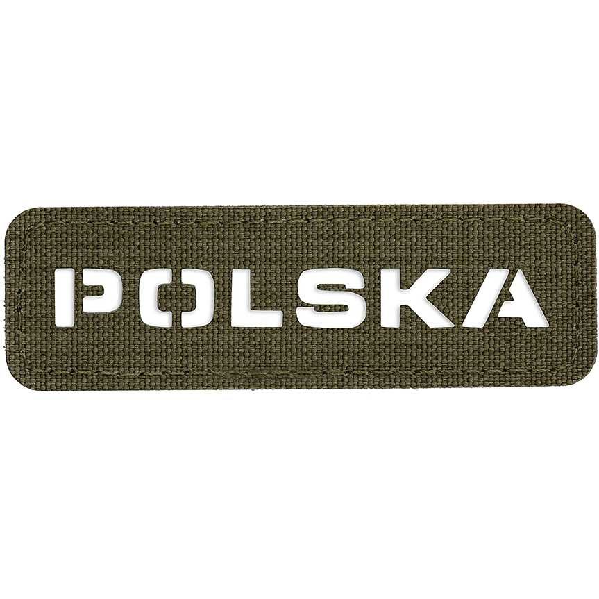 M-Tac Naszywka ażurowa Patch Polska Laser Cut Ranger Green