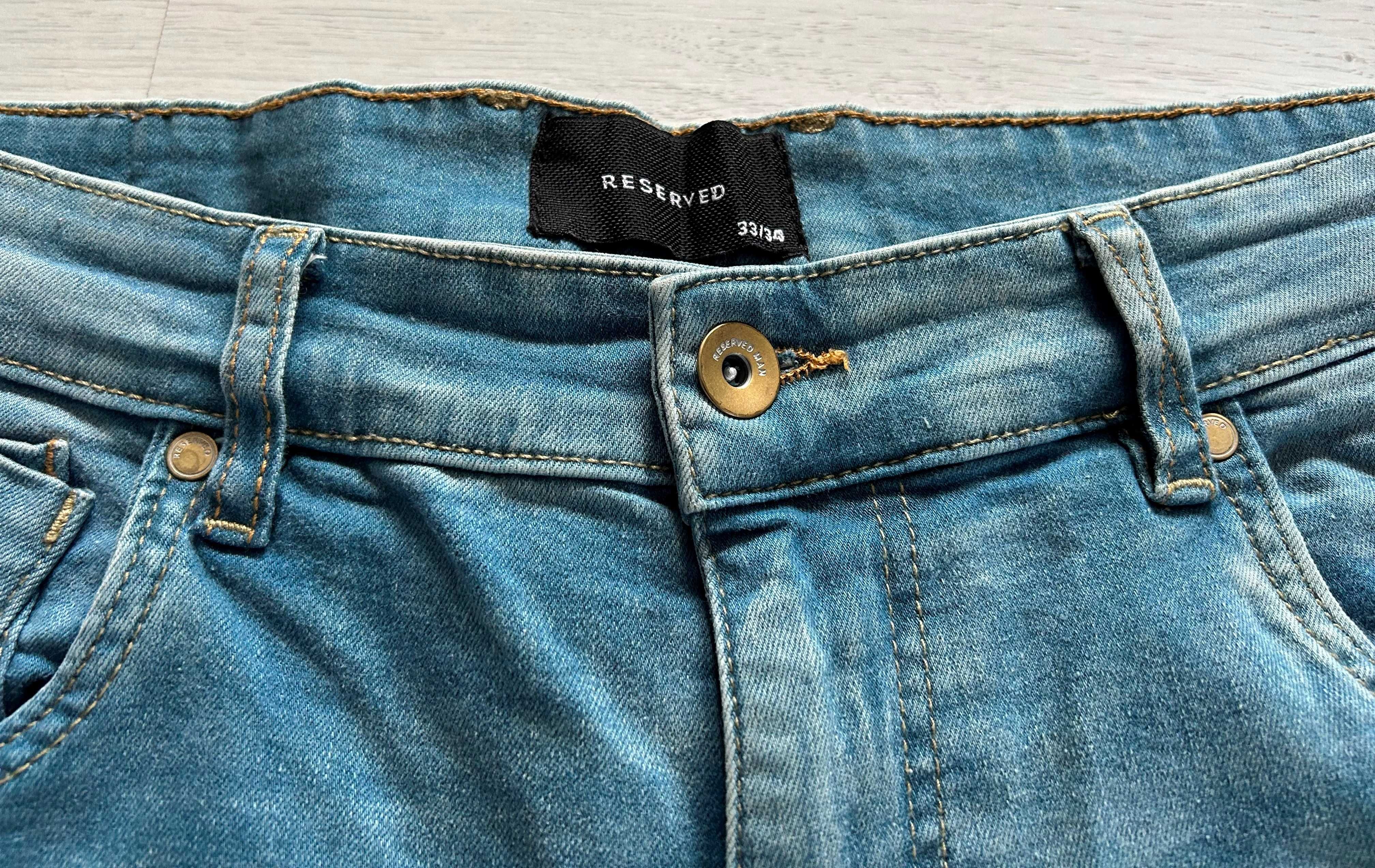 Spodnie jeans Reserved 33/34