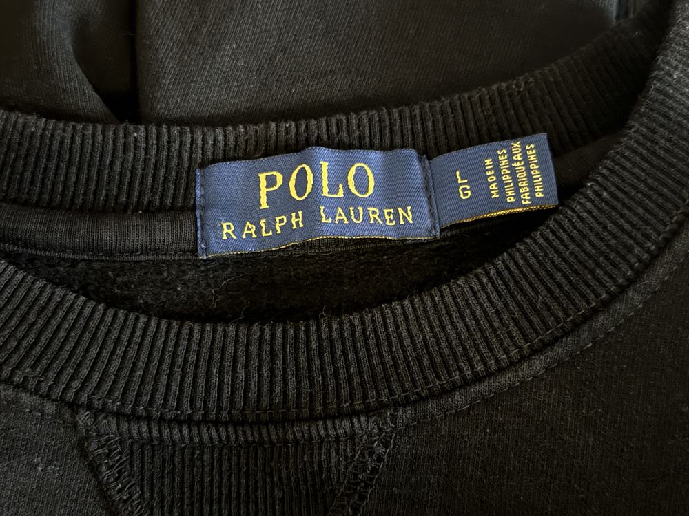 Bluza Polo Ralph Lauren L bear nowa kolekcja miś viral hit czarna