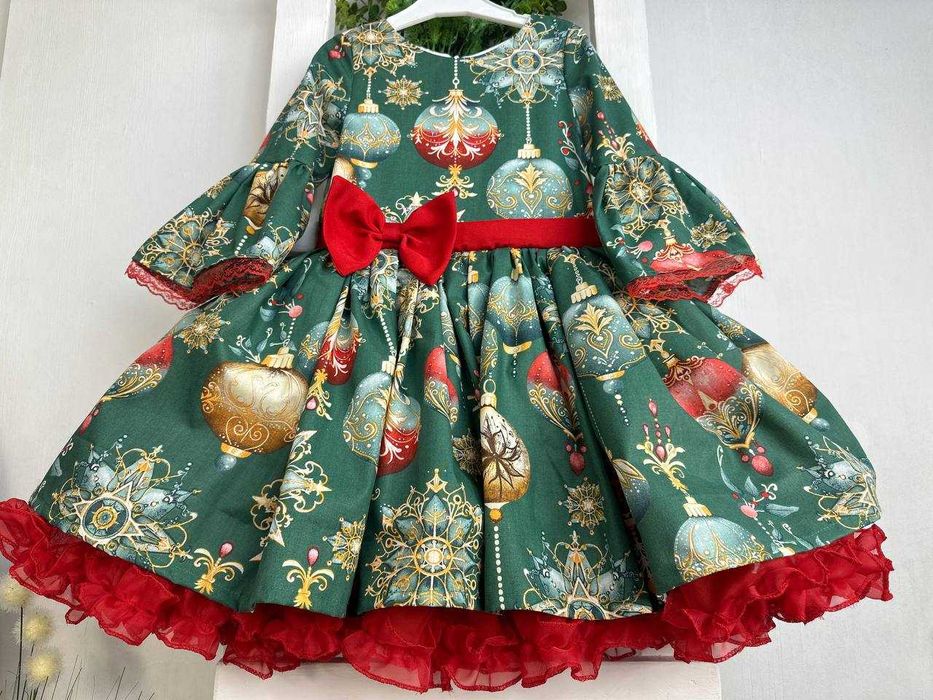 Дитяча сукня, новорічна дитяча сукня, Family look, мама дочка, плаття