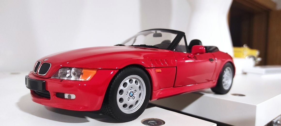 1/18 Bmw z3 cabrio ut models carro coleção miniatura