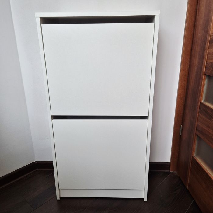 Szafka na buty Ikea Bissa biała nowa