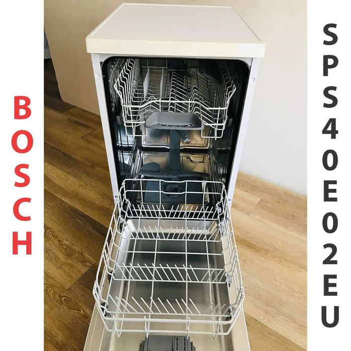 Посудомийна машина BOSCH SPS40E02EU | 45 см | Клас А | Окремостояча