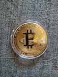 Moeda comemorativa bitcoin