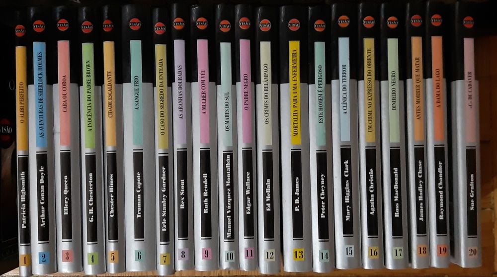 Conjunto completo de 20 livros ( ver lista)