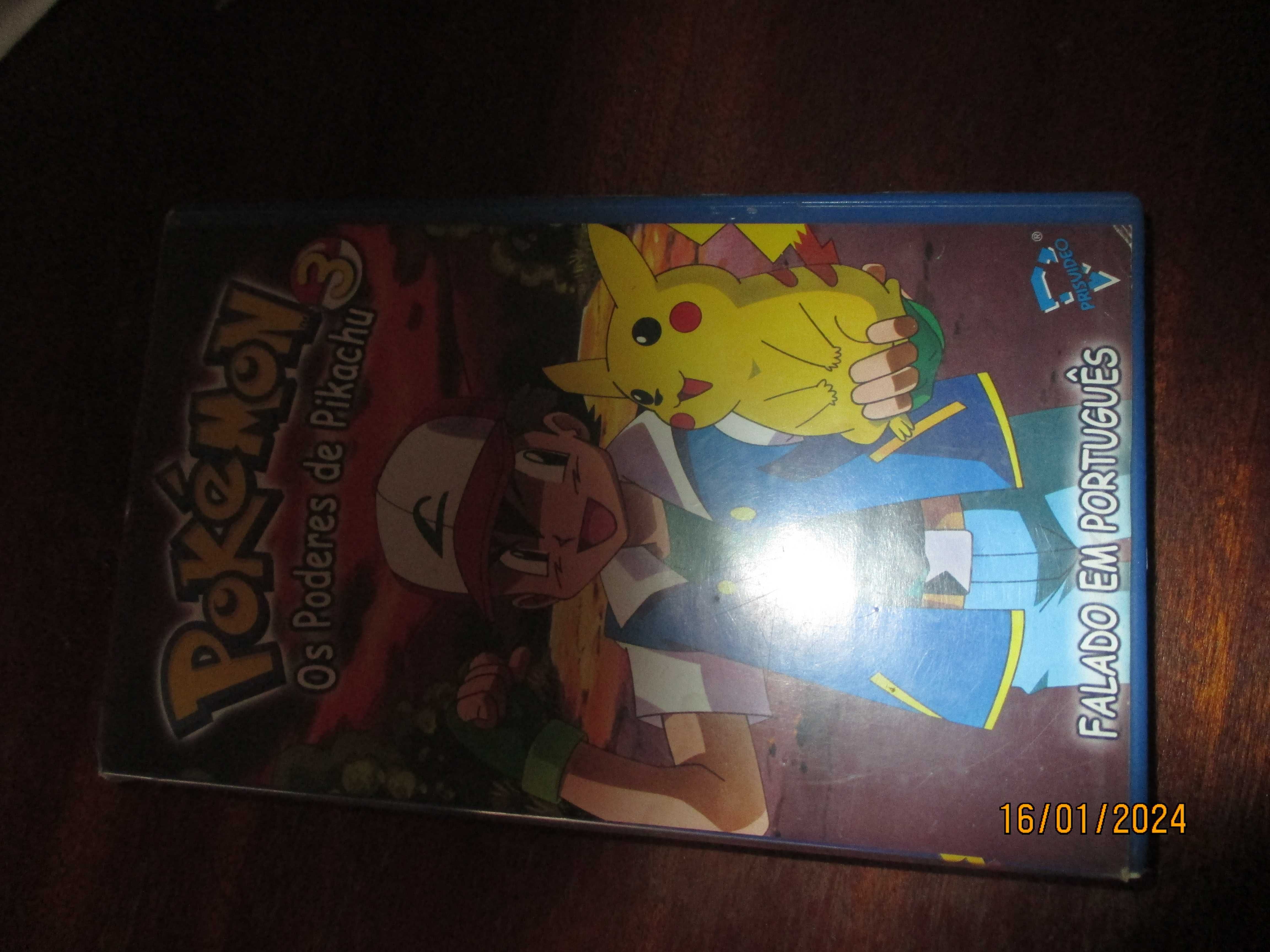 2 Cassetes VHS - Pokémon