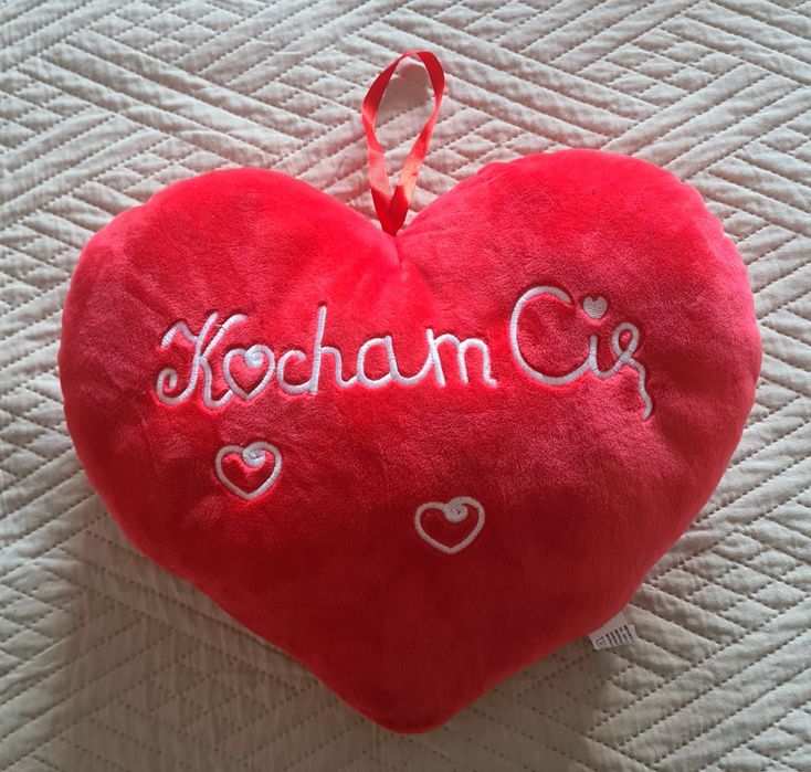 Poduszka " Kocham Cię "