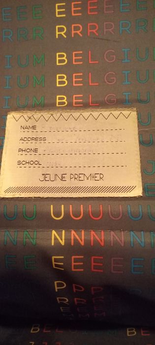 Шкільний портфель,синій. Jeune Premier. Бельгія.