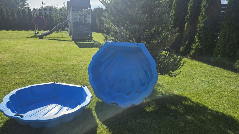 Piaskownica - basen plastikowy