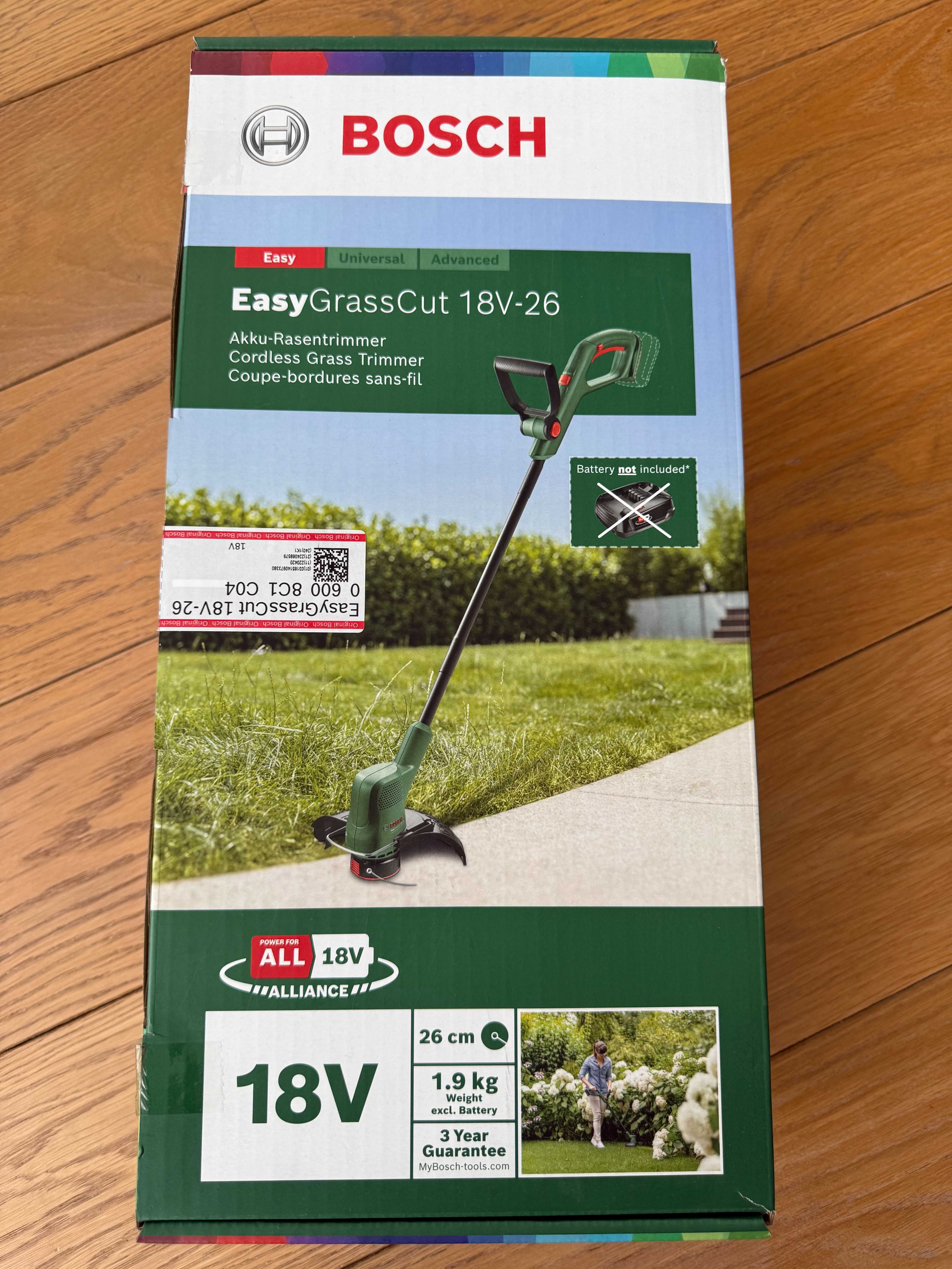 Podkaszarka akumulatorowa BOSCH EasyGrassCut 18V-26