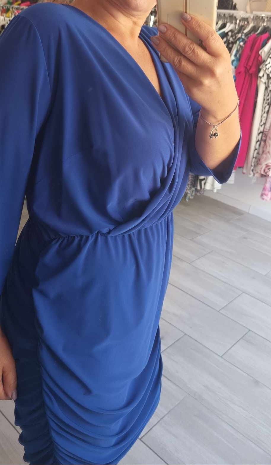 Chabrowa sukienka 46 48