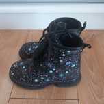 Buty botki czarne kosmos Nelly Nelli Blu dla dziewczynki rozmiar 31