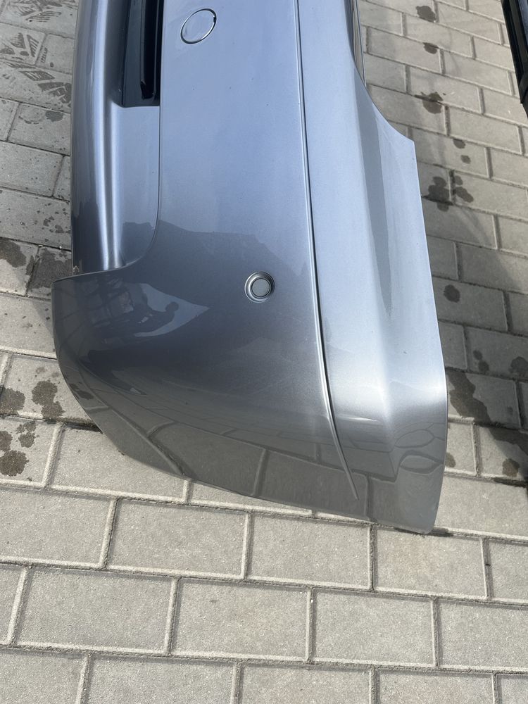 Bmw e46 compact zderzak tył m pakiet,pdc silbergrau metallic