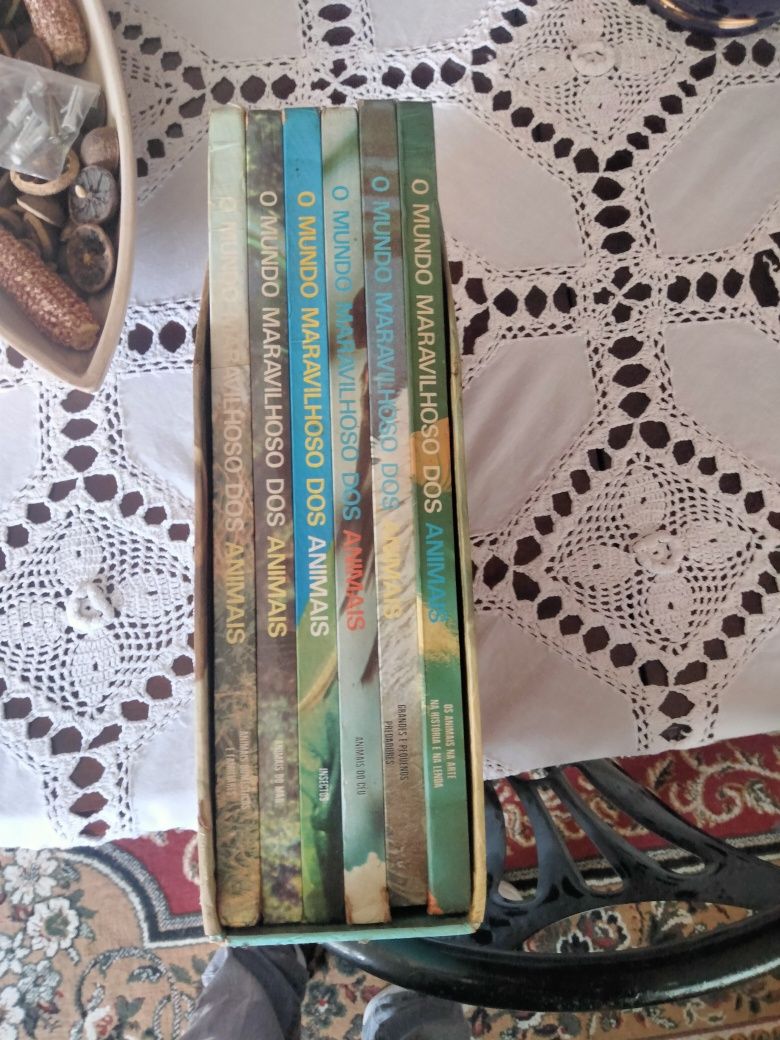 Várias coleções de livros anos 70