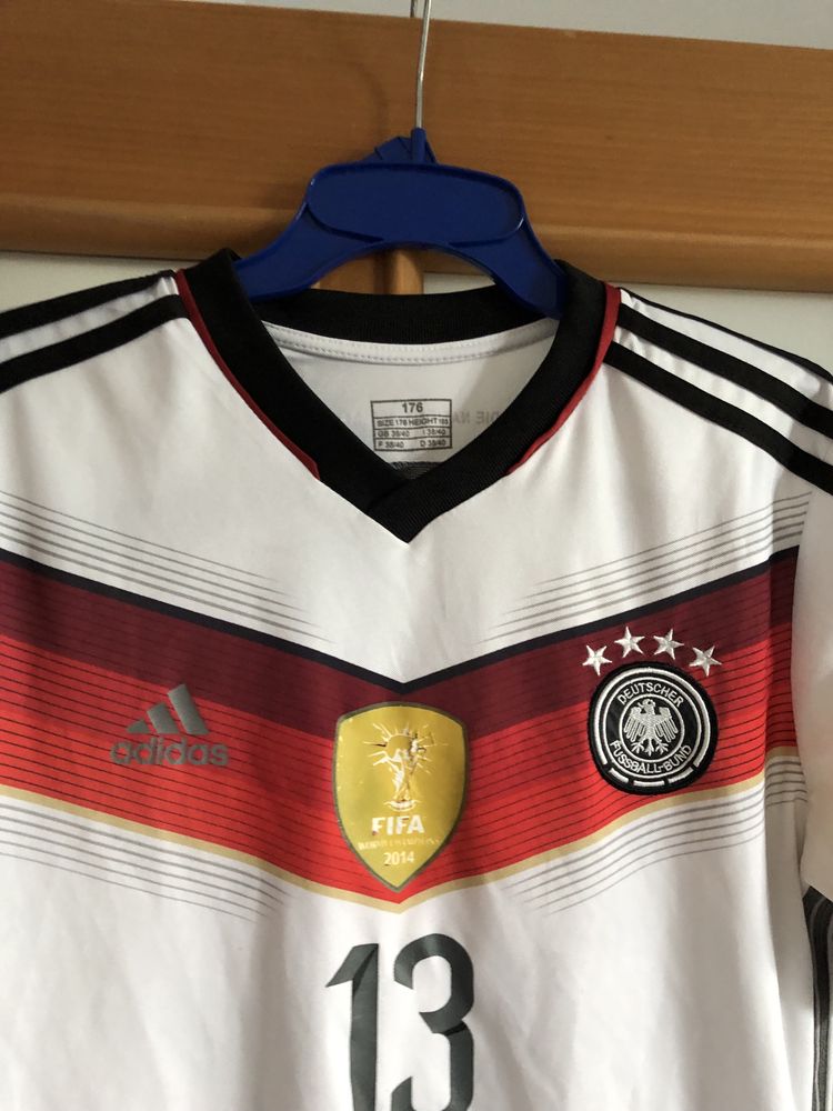 Muller Germany Niemcy Adidas Koszulka piłarska