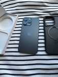 iPhone 15 pro max Black titanium 256 GB