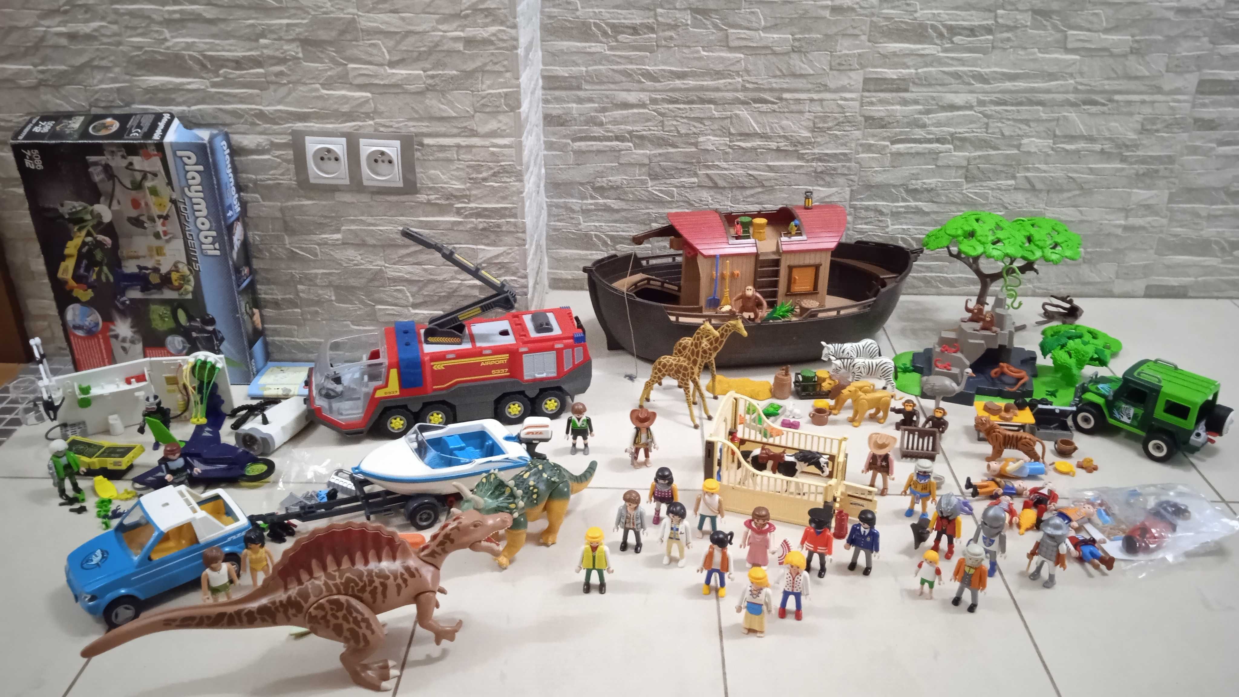 Duży zestaw Playmobil