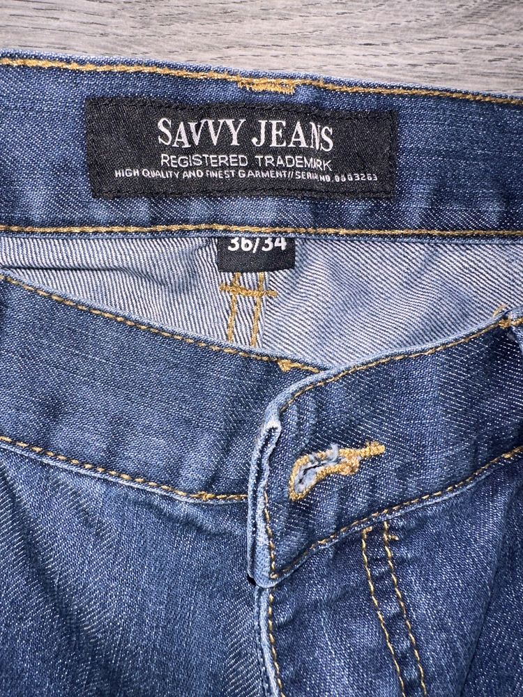 джинси чоловічі savvy jeans W36 L34