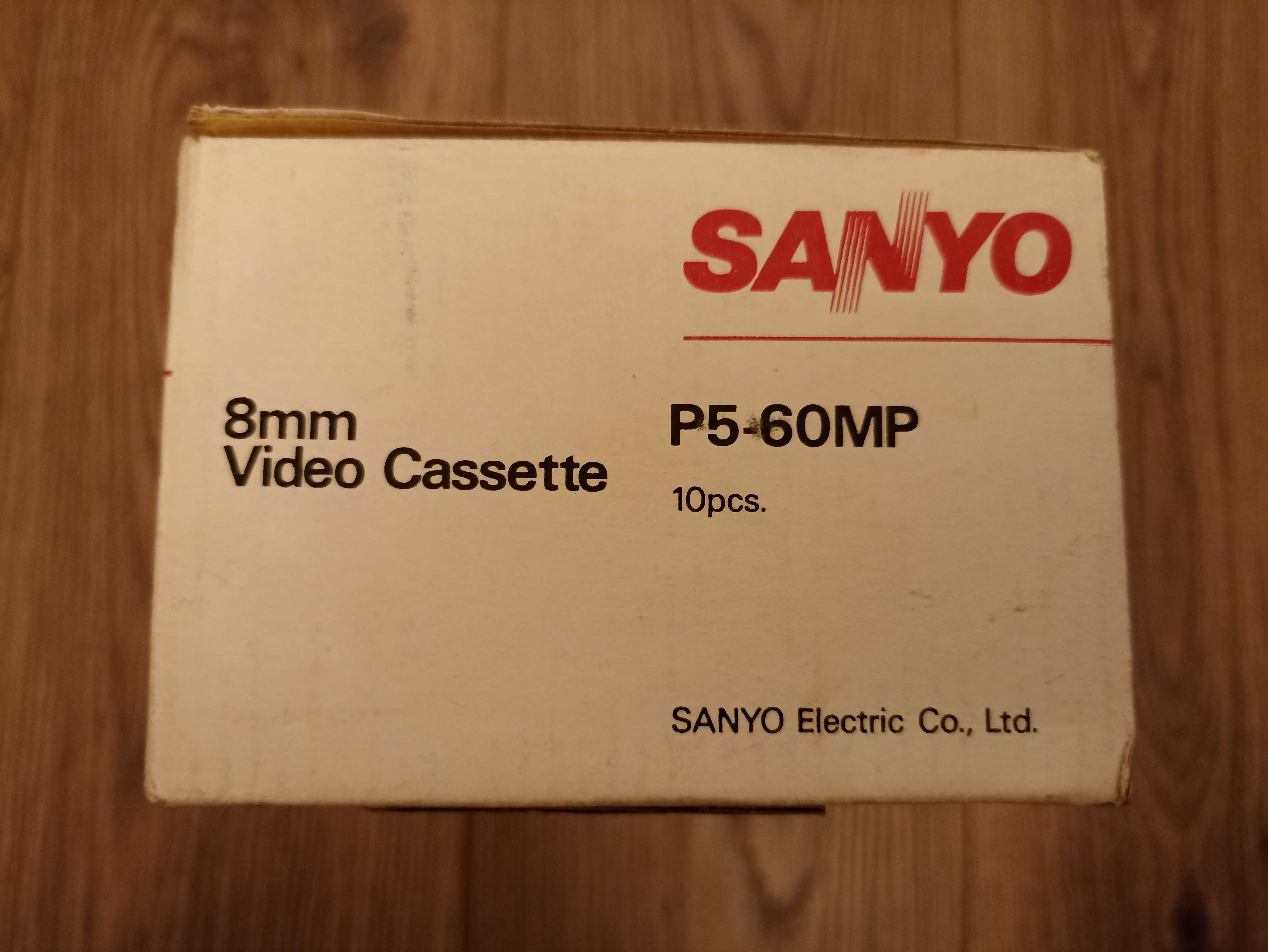 Нові відеокасети Sanyo MP 8 mm 60 min