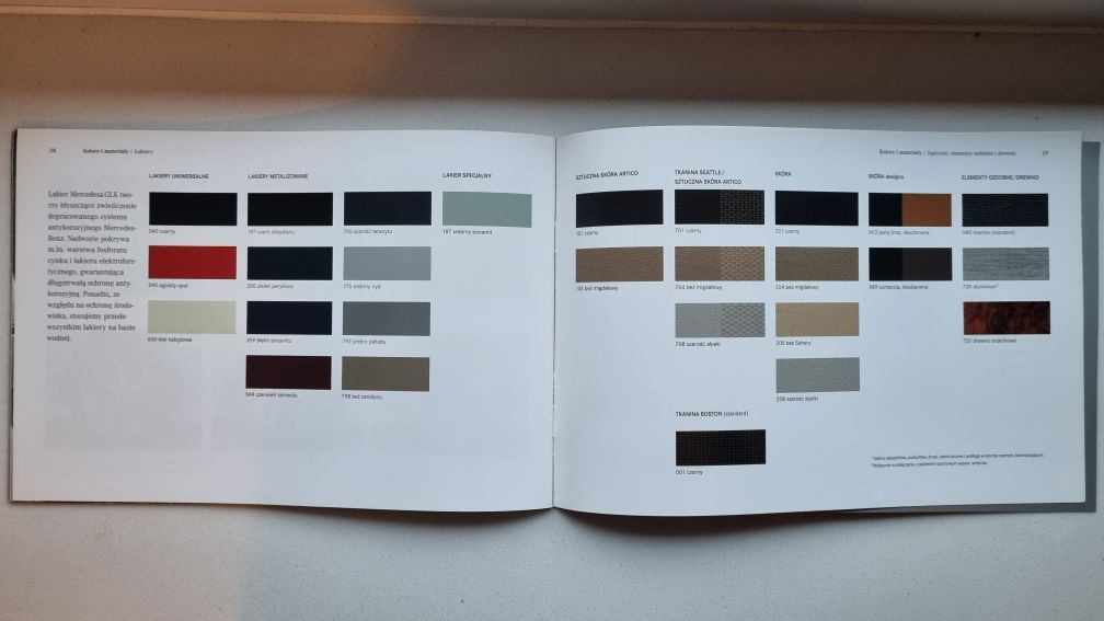 Katalog książka Mercedes Klasa GLK (W204)