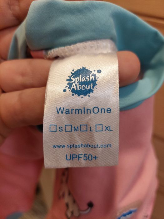 Dziecięcy strój pływacki (12-24m.)/ kombinezon Warm-in-One - Ark