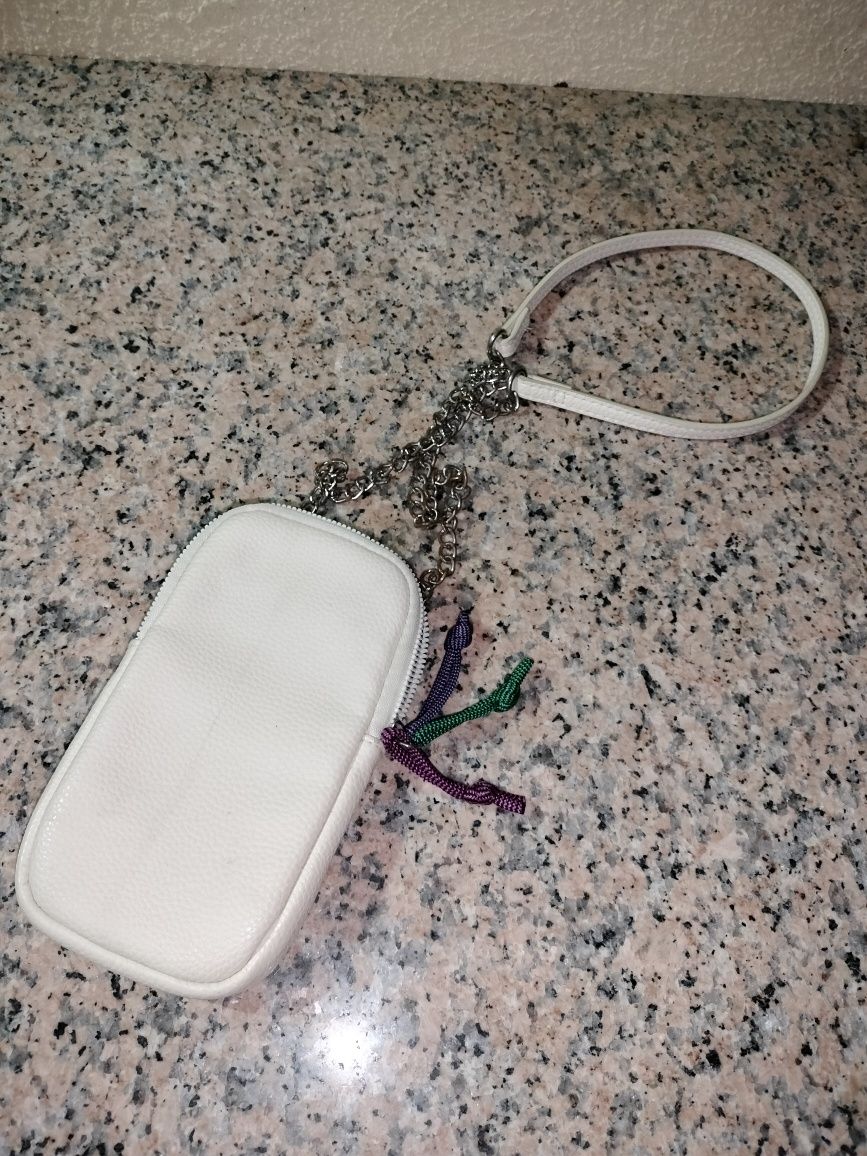Bolsa para telemóvel e cartões