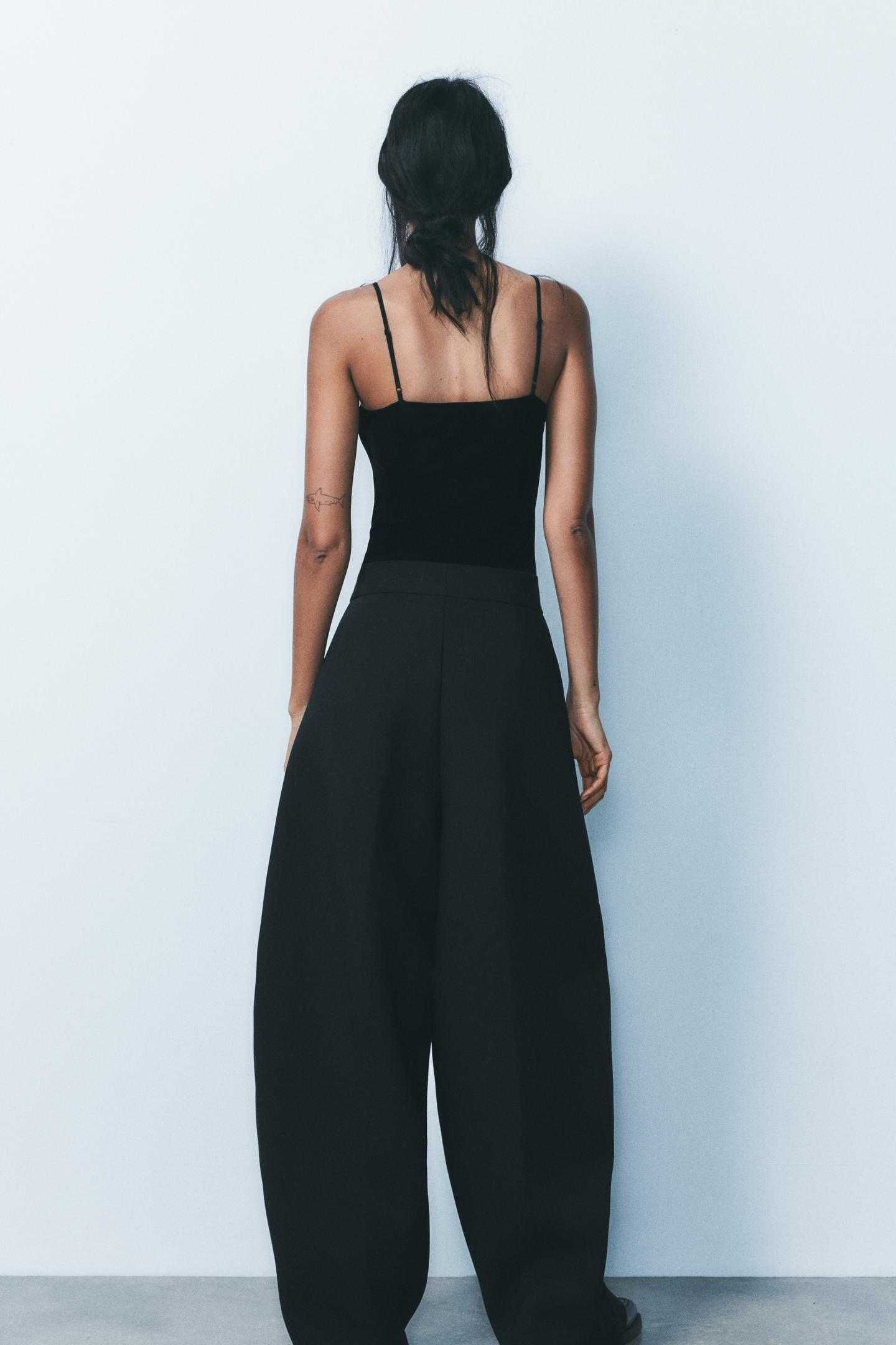 Body de veludo com renda M Zara NOVO c/etiqueta