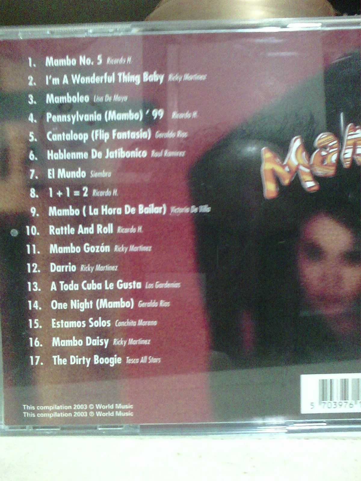 mambo volume 1 cd musica- portes gratis