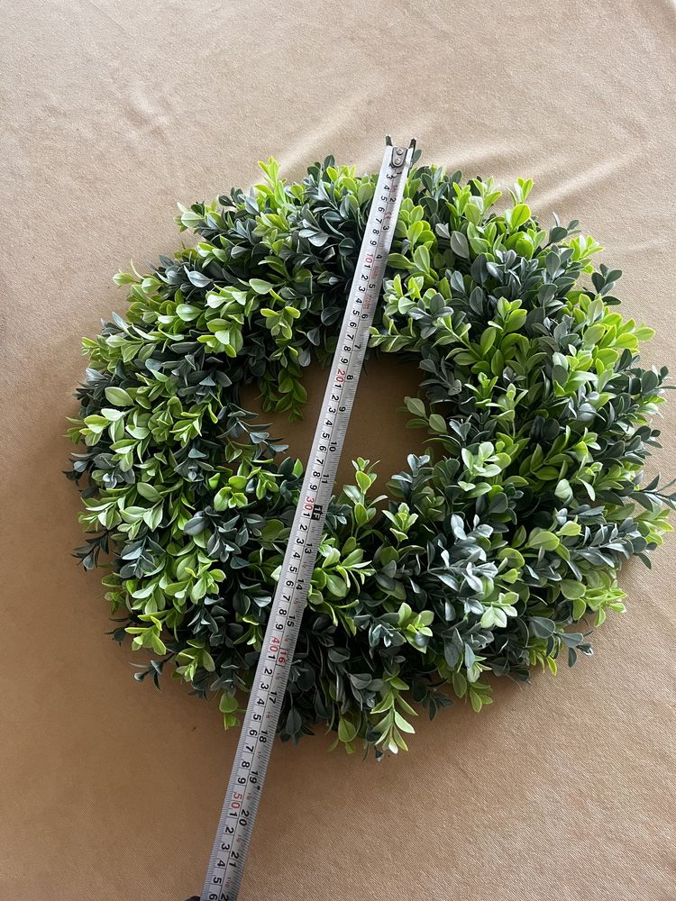 Wianek nowy wiosenny dekoracje girlanda