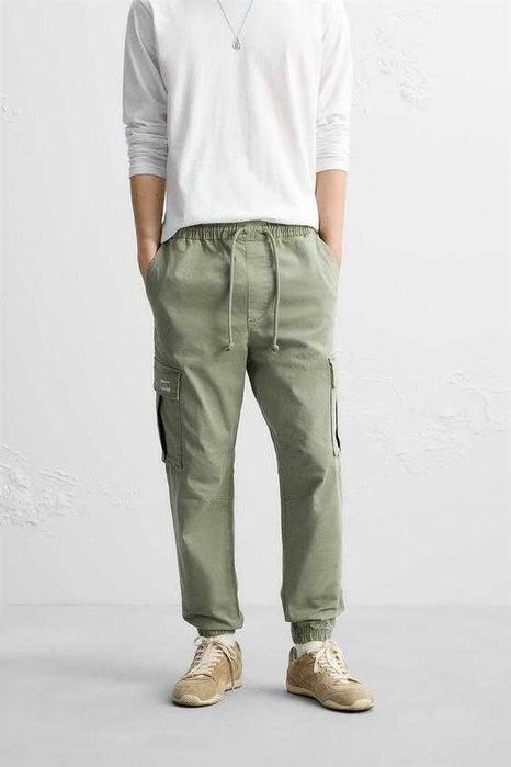 Штани джогери карго ZARA (0108/421/506) L/W32