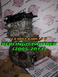 Двигатель Двигун Мотор 1.9 2.0 1.6 HDI Citroen Berlingo Partner Пежо