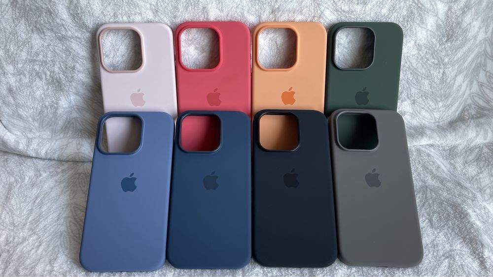Силиконовый чехол Apple iPhone 15 Pro / 15 Pro Max Silicone Case