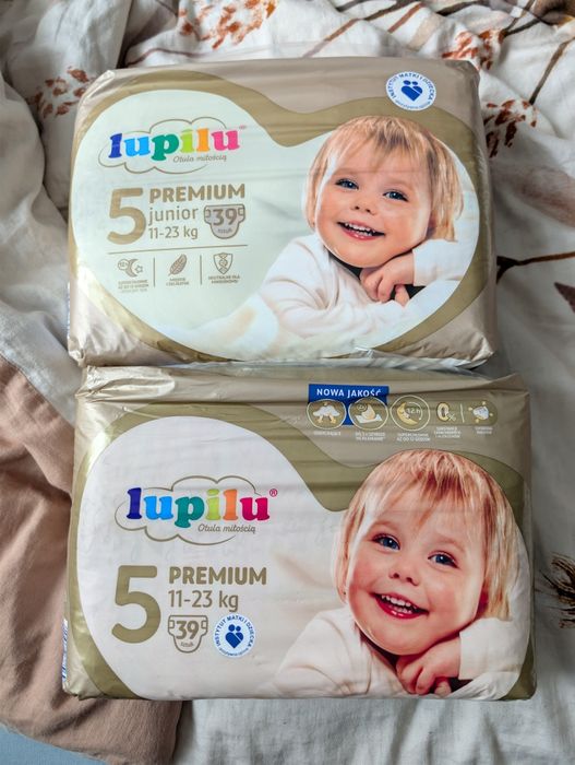 Pampersy Lupilu 5, dwie paczki nieotwarte . Knurów
