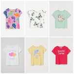 Футболки для дівчаток H&M